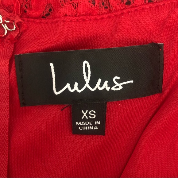 NWT Lulus Red Formal/Prom Dress - Picture 8 of 8